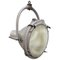 Vintage American Industrial Cast Aluminum & Frosted Glass Hanging Spotlight by Crouse-Hinds, Canada 1
