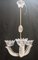 Lámpara de araña vintage de cristal de Murano, años 40, Imagen 1