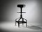 Industrial English Adjustable Pressed Steel Bar Stool, 1970s 4