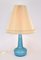 Lampada da tavolo in vetro azzurro di Esben Klint per Le Klint, Immagine 13