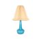 Azurblaue Tischlampe aus Glas von Esben Klint für Le Klint 1