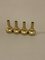 Brass Candlesticks from Hans-Agne Jakobsson, 1960s, Set of 4, Image 1