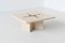 Vintage Dutch Travertin Coffee Table by Paul Kingma, 1980 1