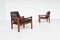 Vintage Lounge Chairs by Illum Wikkelsø for Niels Eilersen, 1960s, Set of 2, Image 9