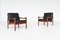 Vintage Lounge Chairs by Illum Wikkelsø for Niels Eilersen, 1960s, Set of 2 1