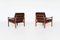 Vintage Lounge Chairs by Illum Wikkelsø for Niels Eilersen, 1960s, Set of 2 6