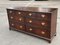 Vintage Chest of Drawers with Brass Handles, Image 4