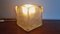 Lámpara de mesa Mid-Century en forma de cubo de vidrio de Ikea, años 80, Imagen 14