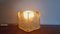 Lámpara de mesa Mid-Century en forma de cubo de vidrio de Ikea, años 80, Imagen 13