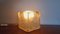 Mid-Century Ice Glass Cube Table Lamp from Ikea, 1980s 13