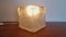 Mid-Century Ice Glass Cube Table Lamp from Ikea, 1980s 11