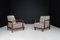 French Art Deco Fabric Lounge Chairs, 1930s, Set of 2 4