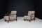 French Art Deco Fabric Lounge Chairs, 1930s, Set of 2 6