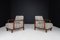 French Art Deco Fabric Lounge Chairs, 1930s, Set of 2 2