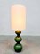 Vintage Green Ceramic Bubble Table Lamp from Kaiser Idell / Kaiser Leuchten, 1960s 3