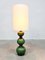 Vintage Green Ceramic Bubble Table Lamp from Kaiser Idell / Kaiser Leuchten, 1960s, Image 2