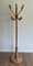 Vintage Brass & Rattan Coat Rack, 1970s, Image 2