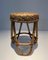 Vintage Rattan Stool, 1970s 3