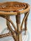 Vintage Rattan Hocker, 1970er 10