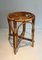 Vintage Rattan Stool, 1970s 5