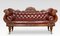Early 19th Century Mahogany Framed Scroll End Settee, Image 1