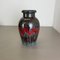 German Zig Zag Lora Pottery Fat Lava Vase from Scheurich, 1970s 3