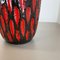 Large Pottery Fat Lava Strawberry 517-38 Floor Vase from Scheurich, 1970s, Image 13