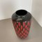 Large Pottery Fat Lava Strawberry 517-38 Floor Vase from Scheurich, 1970s 5