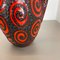Large Pottery Fat Lava Super Glaze Floor Vase from Scheurich, 1970s 9