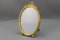 Early 20th Century French Louis XVI Bronze Oval Desktop Picture Frame, 1890s 10