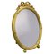 Early 20th Century French Louis XVI Bronze Oval Desktop Picture Frame, 1890s 2