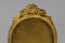 French Louis XVI Bronze Oval Desktop Picture Frame, 1900s, Image 3