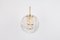 Large Sputnik Big Ball Pendant from Doria, 1970s 4