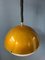 Mid-Century Gold Sparkle Pendant Lamp, 1970s 7