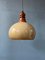 Lámpara colgante hongo era espacial pequeña, años 70, Imagen 6