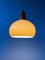Lámpara colgante hongo era espacial pequeña, años 70, Imagen 5