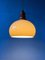 Small Space Age Mushroom Pendant Lamp, 1970s 5