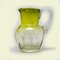 Jarra de leche modernista de Cramberry Glass, Reino Unido, década de 1900, Imagen 1