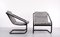 Scandinavian Tube Frame Lounge Chairs, 1972, Set of 2 6