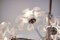 Space Age Chrome and Murano Glass Flower Sputnik Ceiling Lamp, 1960s, Image 11