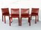 Cab 412 Chairs by Mario Bellini Cassina for Cassina, Set of 4 1