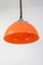 Faro Orange Pendant from Meblo Guzzini, 1970s 2