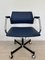 Dark Blue Office Chair from Kovona, 1970s, 1