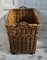 Vintage Wicker Log Basket, 1930s 5