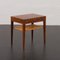Rosewood and Cane Side Tablewith Hidden Drawer by Severin Hansen for Haslev, Denmark, 1960s 4