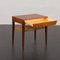 Rosewood and Cane Side Tablewith Hidden Drawer by Severin Hansen for Haslev, Denmark, 1960s, Image 6