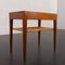 Rosewood and Cane Side Tablewith Hidden Drawer by Severin Hansen for Haslev, Denmark, 1960s, Image 7