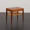 Rosewood and Cane Side Tablewith Hidden Drawer by Severin Hansen for Haslev, Denmark, 1960s 1