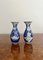 Japanische Imari Baluster Vasen in Blau & Weiß, 1900er, 2er Set 1