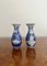 Vases Balustre Imari Bleus et Blancs, Japon, 1900s, Set de 2 1